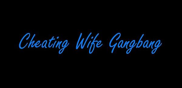  Cheating Wife Gang Bang with Dallas Diamondz
